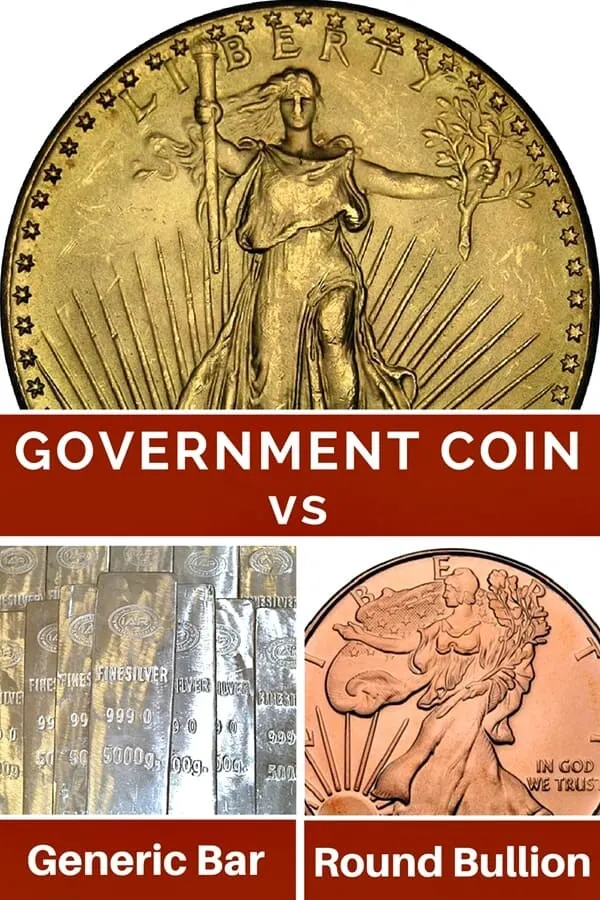 Are Coins a Good Investment? Government Coin vs. Generic Bar or Round Bullion 6 Government Coin vs. Generic Bar or Round Bullion