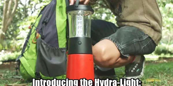 Introducing the Hydra-Light The Salt Water Powered Lantern & Charger!