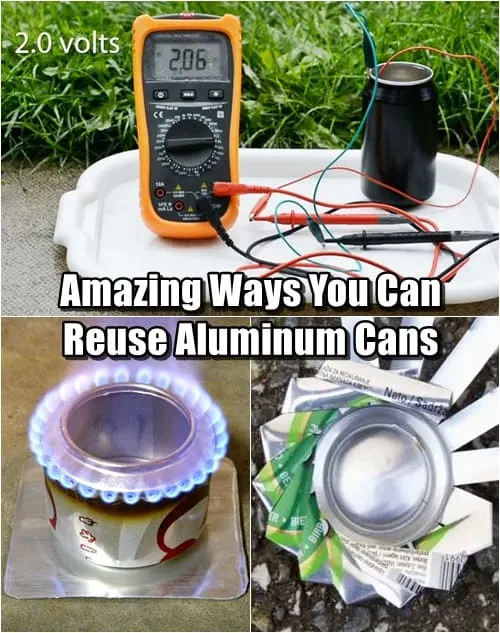 Amazing Ways You Can Reuse Aluminum Cans
