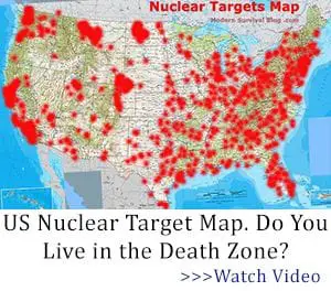 US Nuclear Target Map. Do You Live in the Death Zone?