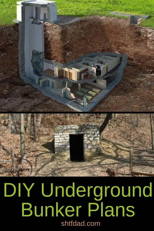 Is bugging out not a viable solution for your family? Then perhaps you should consider these DIY underground bunker plans to help alleviate the cost.