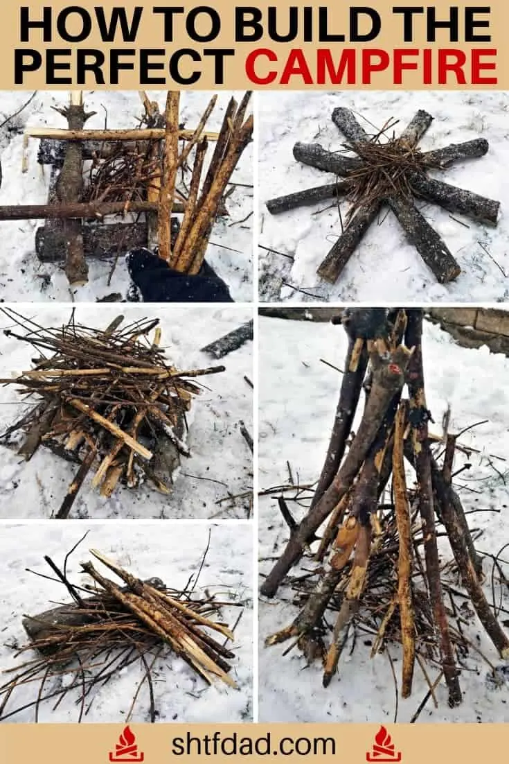 Discover How To Build A Campfire With Minimal Gear In Every Situation 9 Whether you are a survivalist or simply a weekend camper, learning how to build a well-made campfire is an important wilderness skill. #survival #weekendcamper #campfire #wildernessskills #shtfdad