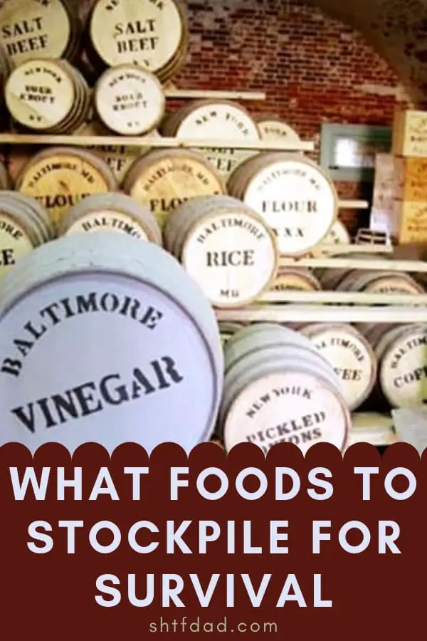 list of foods to stockpile list of foods to stockpile