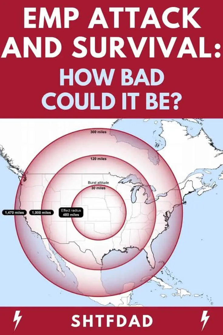 EMP Attack and Survival - How Bad Could It Be? 15 This is what the country would look like in the first 12 months after a large scale electromagnetic pulse (EMP) attack. Are you prepared to survive an EMP? #shtf #prepper #emp #empattack #prepping #survival #shtfdad #beselfreliant