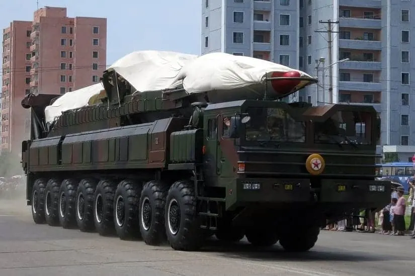 North Korean ballistic missile