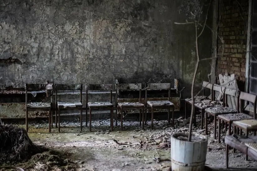 EMP Attack and Survival - How Bad Could It Be? 11 abandoned classroom