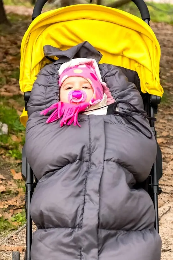 baby in sleeping bag