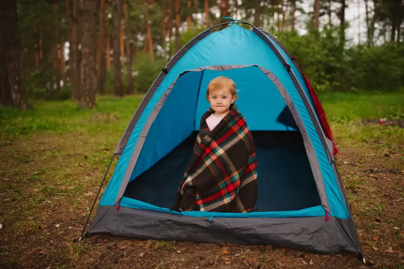 Include a tent in your baby emergency kit