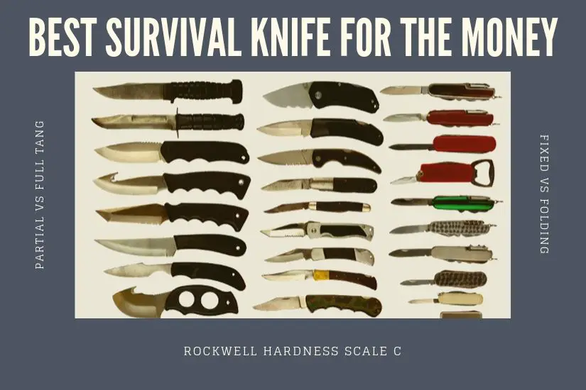 The best survival knife for the money offers strength, durability, versatility and efficiency, as well as being affordable enough to avoid breaking the bank