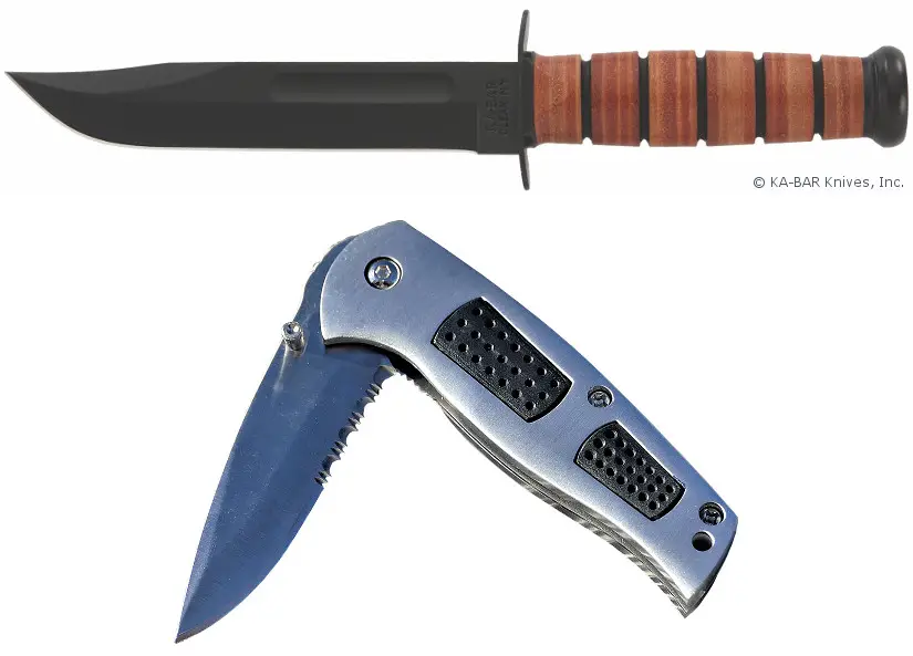 The fixed vs folding argument ultimately comes down to personal preference when choosing the best survival knife for the money.