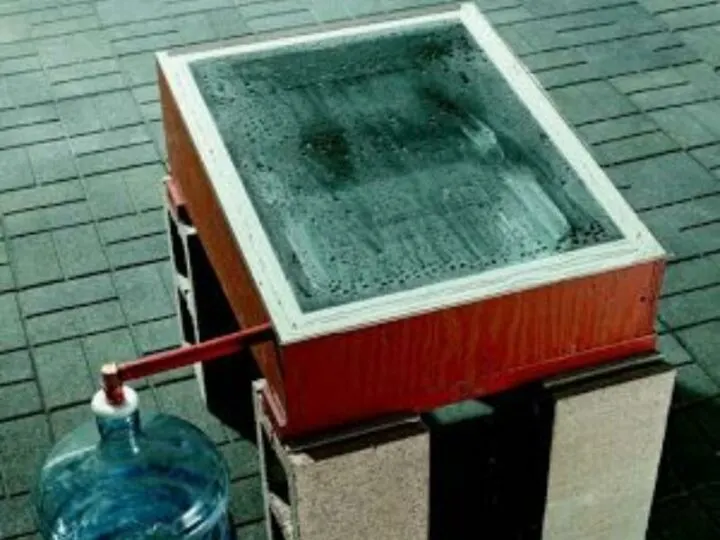 solar water purifier