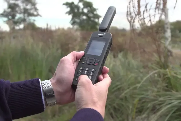 Using Satellite phone to communicate with others