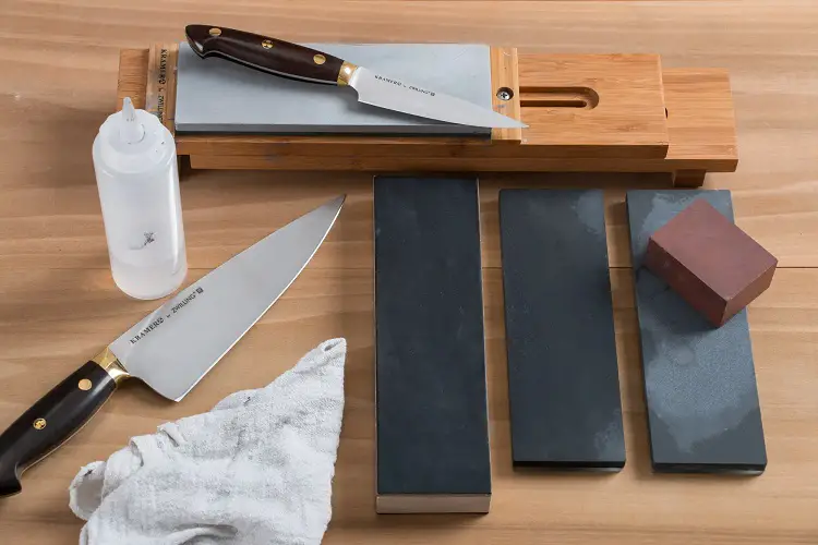 How To Sharpen a Knife With a Stone