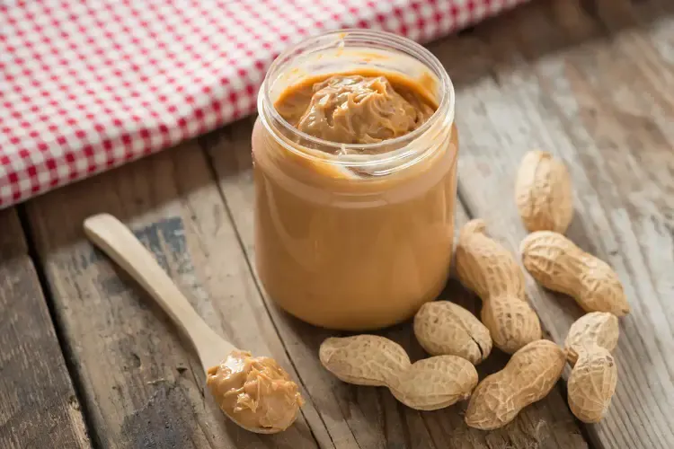 Propper storage of peanut butter