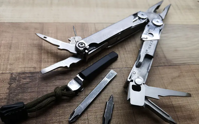 multitool on table