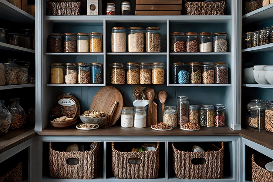 building prepper pantry